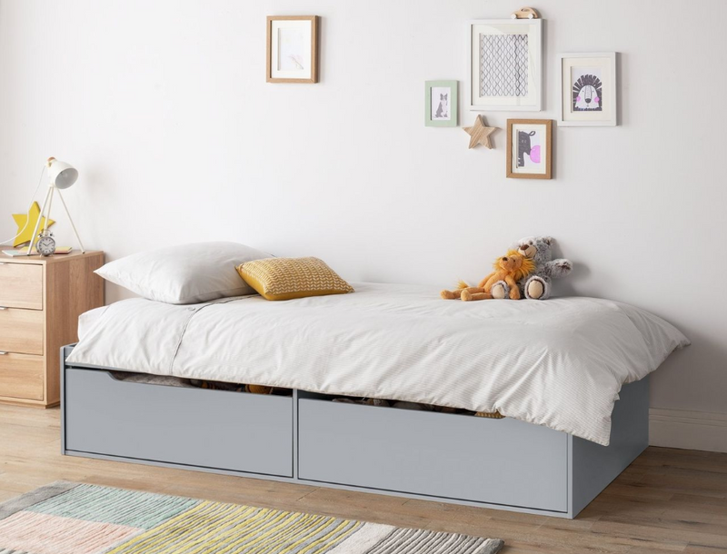 Habitat Lloyd Storage Cabin Bed - Grey 13283941 (Open Box- See T's & C's for details)