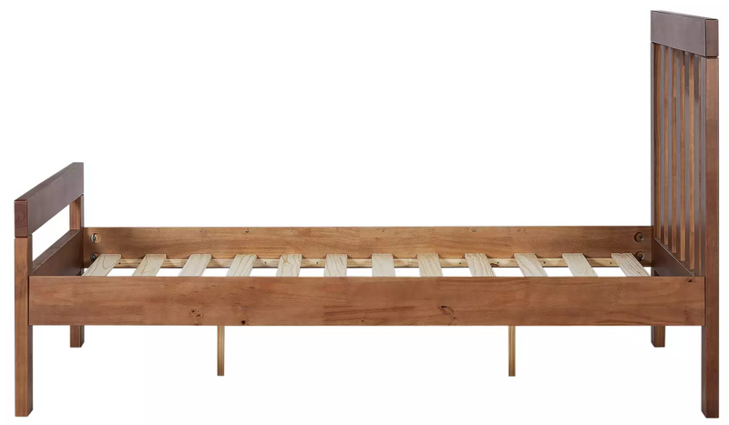 Chile Kingsize Wooden Bed Frame - Dark Wood 14987260 (OpenBox- See T's & C's for details)
