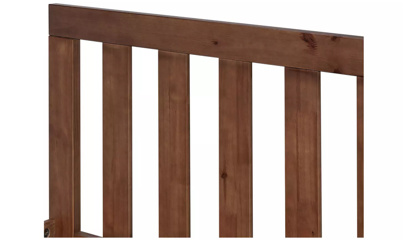 Chile Kingsize Wooden Bed Frame - Dark Wood 14987260 (OpenBox- See T's & C's for details)