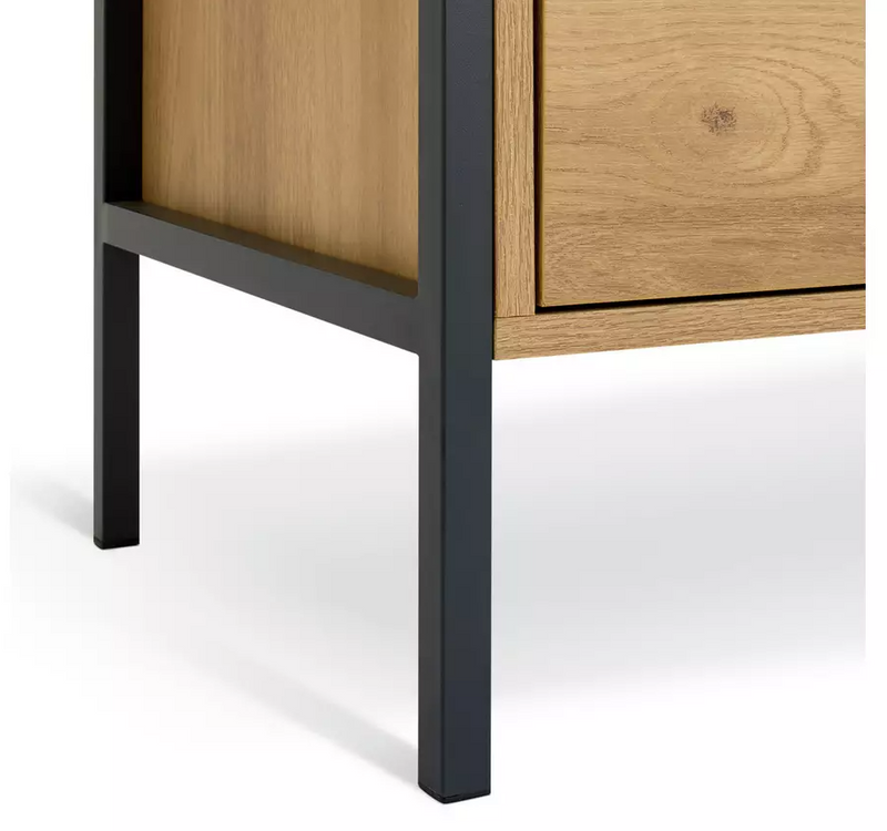Loft Living 3 Drawer Chest - Oak 17898356 (OpenBox- See T's & C's for details)