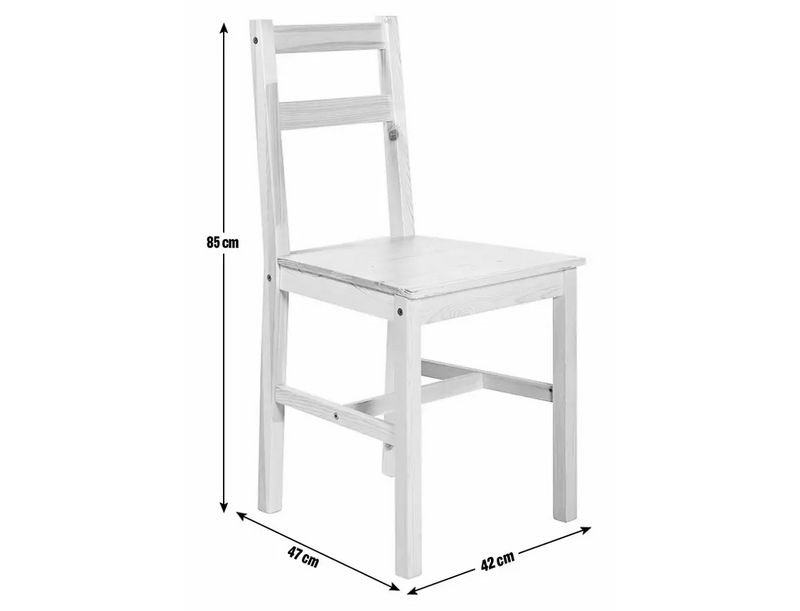 Raye Light Wood Dining Table & 4 Light Wood Chair 17095513 (OpenBox- See T's & C's for details)