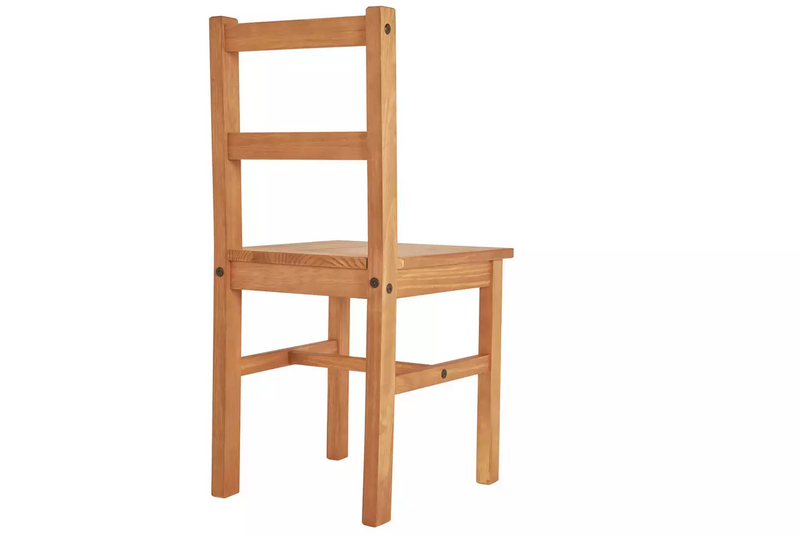 Raye Light Wood Dining Table & 4 Light Wood Chair 17095513 (OpenBox- See T's & C's for details)