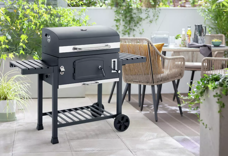 XXL Charcoal BBQ - Black 19544031 (OpenBox- See T's & C's for details)