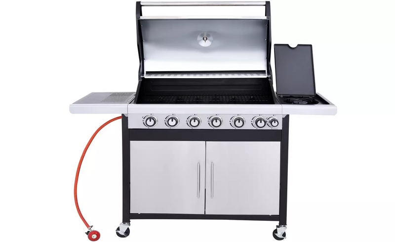 Deluxe 6 Burner Gas BBQ 19539785 (OpenBox- See T's & C's for details)