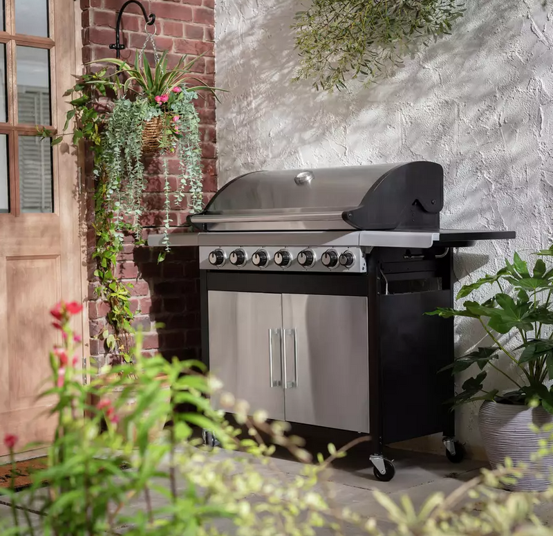 Deluxe 6 Burner Gas BBQ 19539785 (OpenBox- See T's & C's for details)