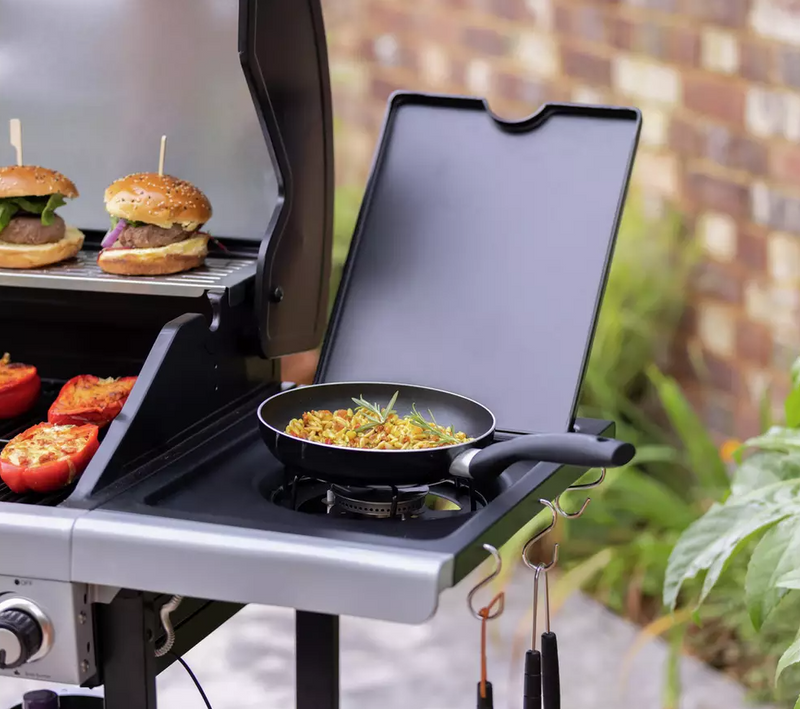 Premium 6 Burner Gas BBQ - Black 19647079 (OpenBox- See T's & C's for details)