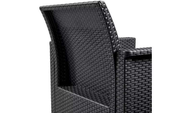 5 Seater Rattan Effect Garden Corner Sofa Set 15812671 (OpenBox- See T's & C's for details)