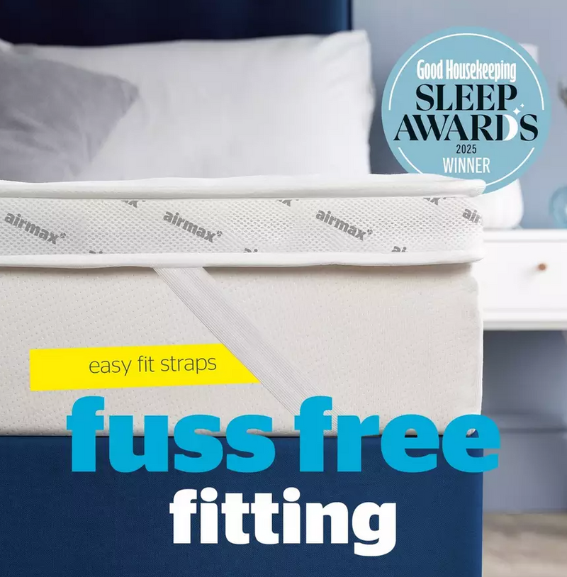 Airmax 5cm Mattress Topper - Small Double 14339863 (OpenBox- See T's & C's for details)