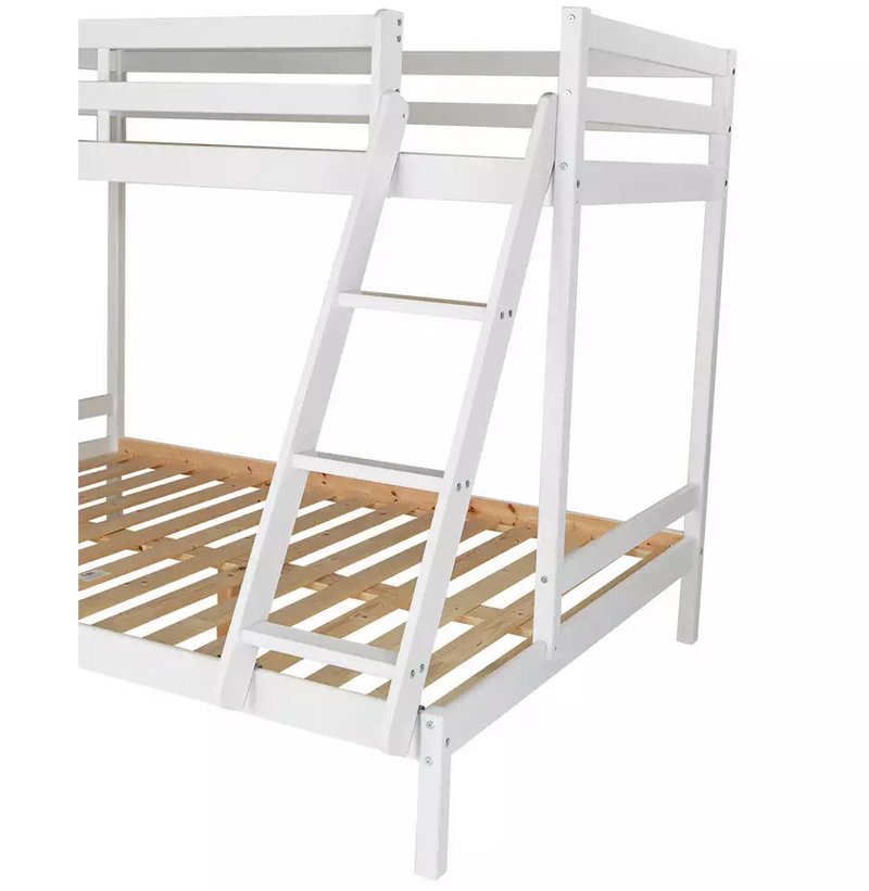 Kaycie Triple Bunk Bed Frame - White 11709939