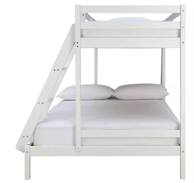 Kaycie Triple Bunk Bed Frame - White 11709939
