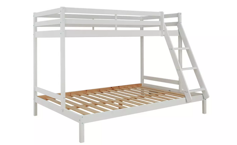 Kaycie Triple Bunk Bed Frame - White 11709939