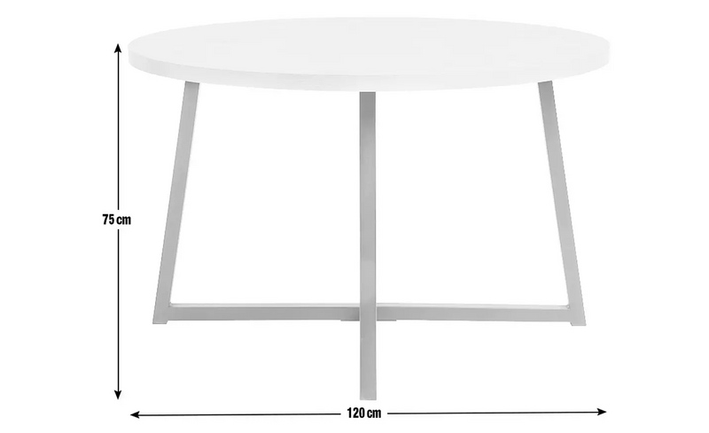 Nomad 4 Seater Dining Table - Natural 12251345