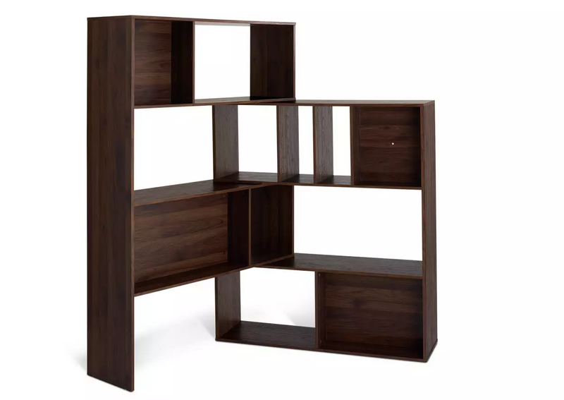 Atwood Extendable Shelving Unit - Walnut 17753824