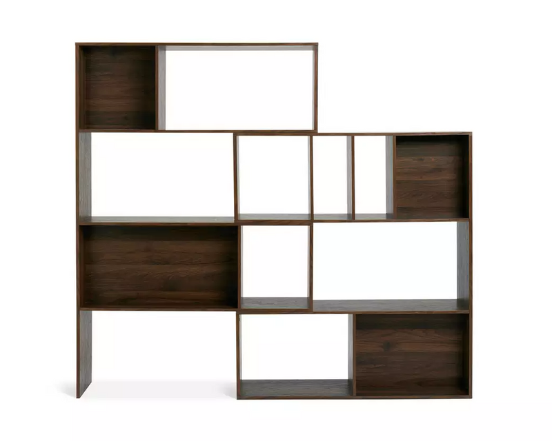 Atwood Extendable Shelving Unit - Walnut 17753824