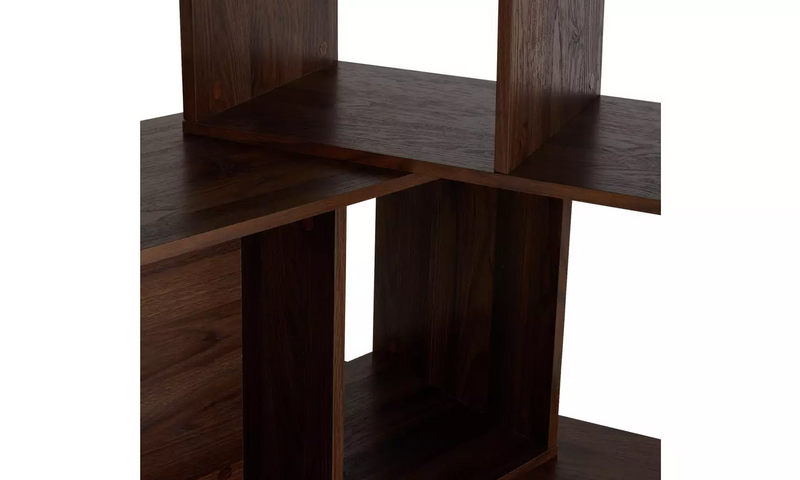 Atwood Extendable Shelving Unit - Walnut 17753824