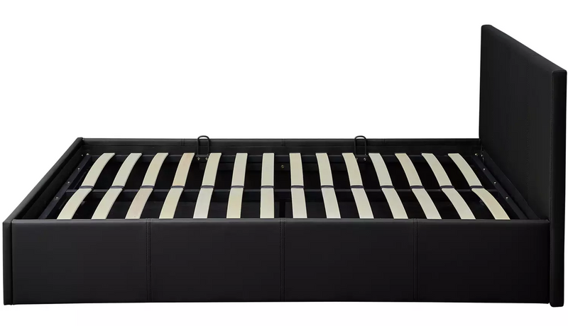 Lavendon Small Double Side Open Ottoman Bed-Black 19514827