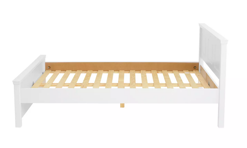 Grayson Small Double Bed - White 17711189