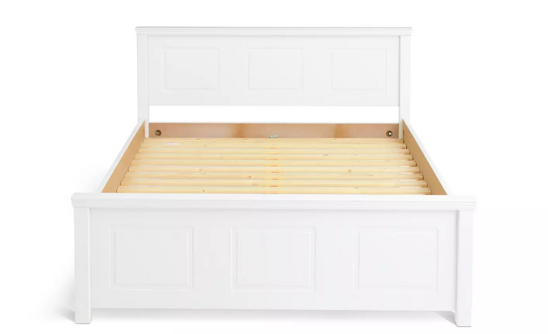 Grayson Small Double Bed - White 17711189
