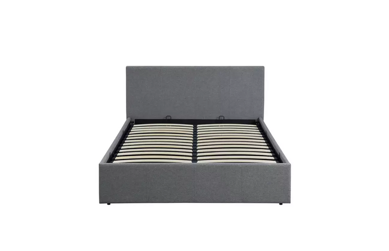 Heathdon Kingsize End Lift Ottoman Bed - Grey 19514212