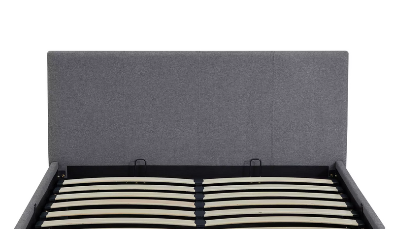 Heathdon Kingsize End Lift Ottoman Bed - Grey 19514212