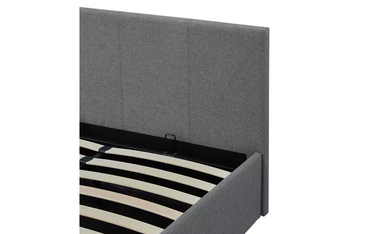 Heathdon Kingsize End Lift Ottoman Bed - Grey 19514212