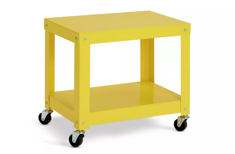 Archie 2 Tier Bedside Table - Yellow 14166878