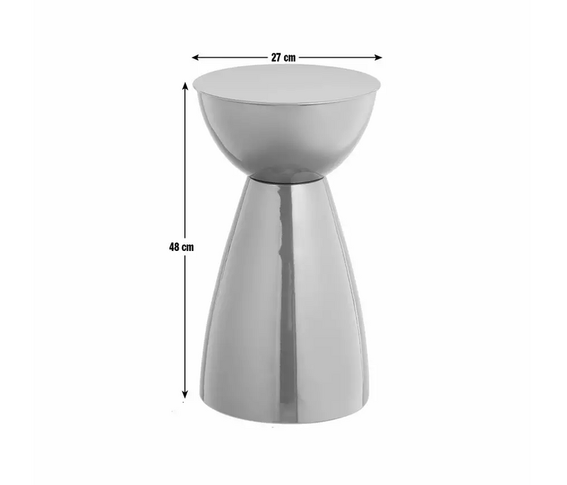 Mel Side Table - Dark Red 17733882