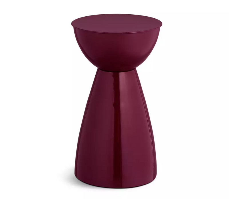 Mel Side Table - Dark Red 17733882