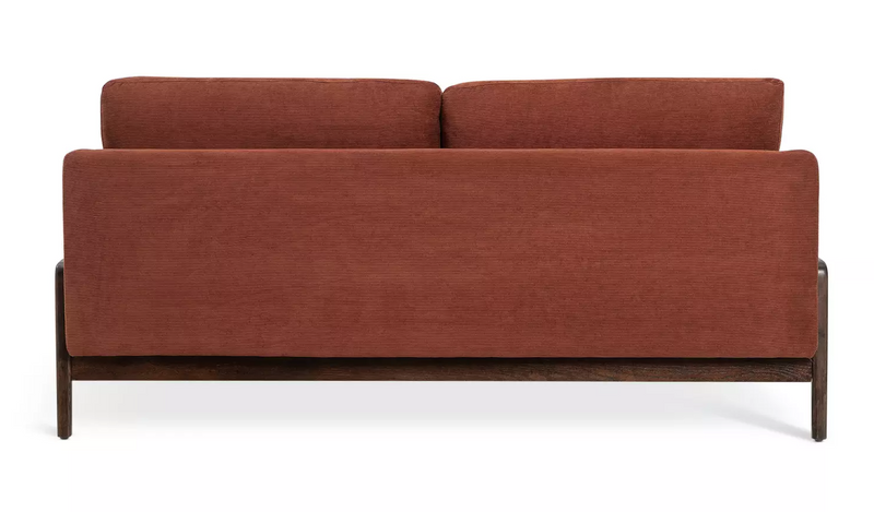 Scion Esala Fabric 3 Seater Sofa - Rust 14566784 (OpenBox- See T's & C's for details)