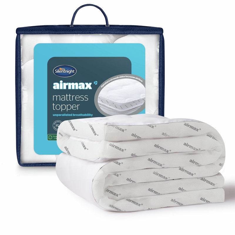 Silentnight Airmax 5cm Mattress Topper - Small Double 14339863 (Open Box- See T's & C's for details)