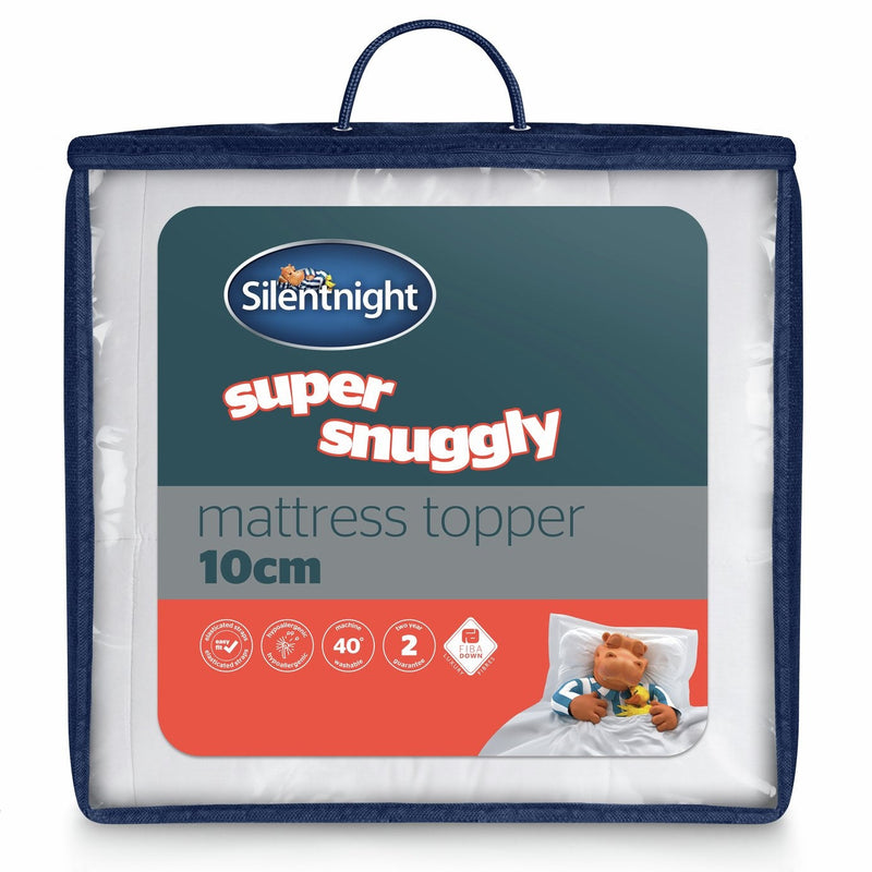 Silentnight Super Snuggly 10cm Mattress Topper -Single 17696998 (Open Box- See T's & C's for details)