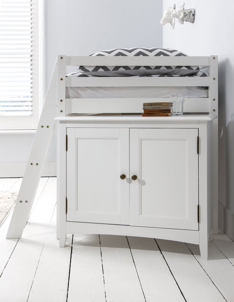 Moro Cabinet Underbed Storage Cupboard in Classic White