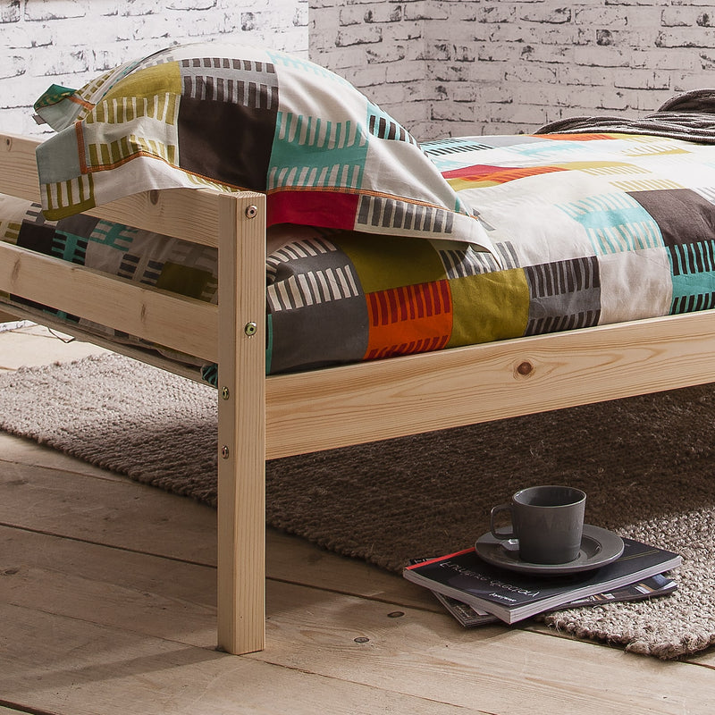 Sussex Single Bed 3ft Bed Frame in Natural Pine