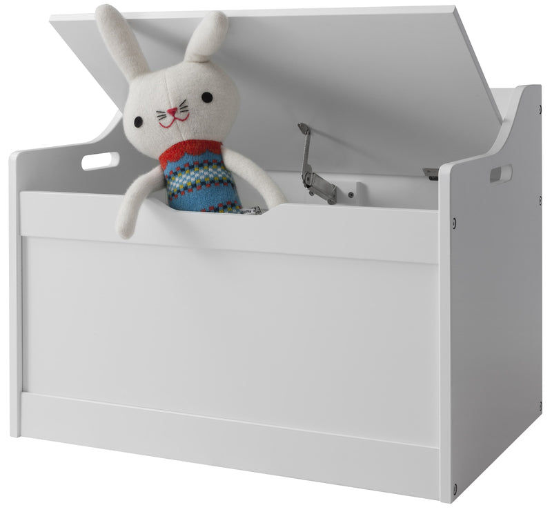 Lola Toy Box Toy Storage Organiser in Classic White