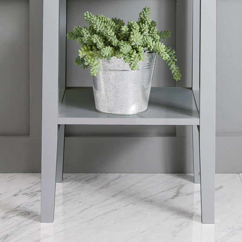 Trend Bedside Cabinet with Drawer in Silk Grey