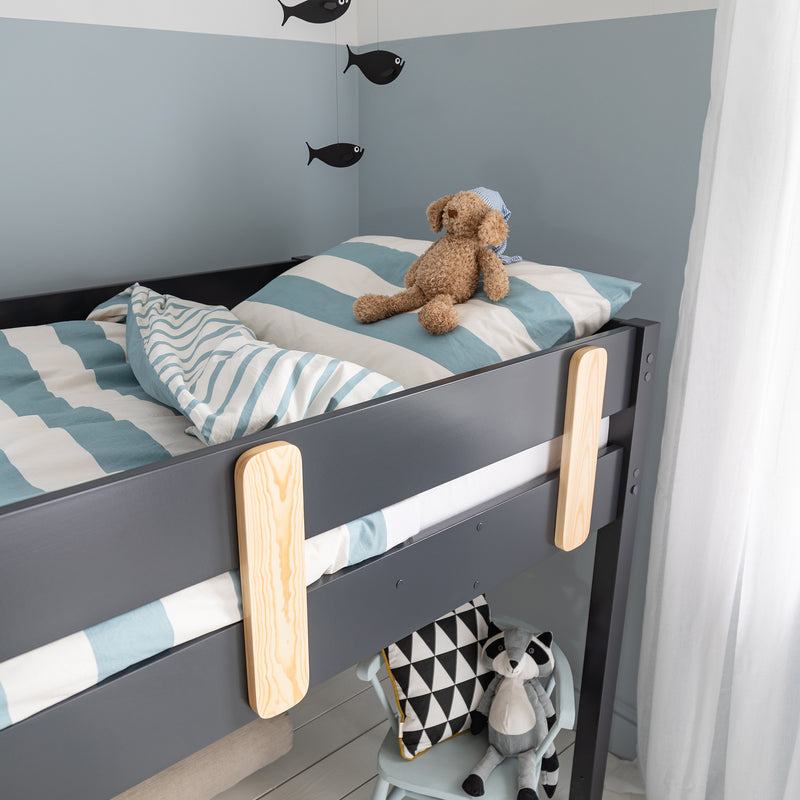 Una Midsleeper Cabin Bed in Anthracite