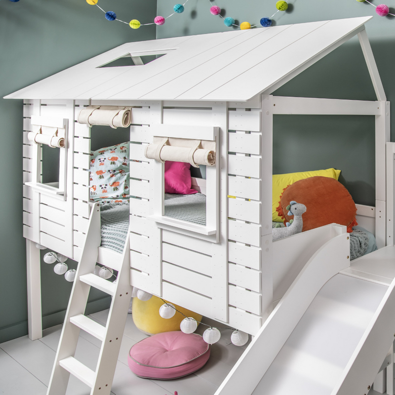 Hans Canvas Roll Up Windows and Door for Christopher Midsleeper with Classic White Frame