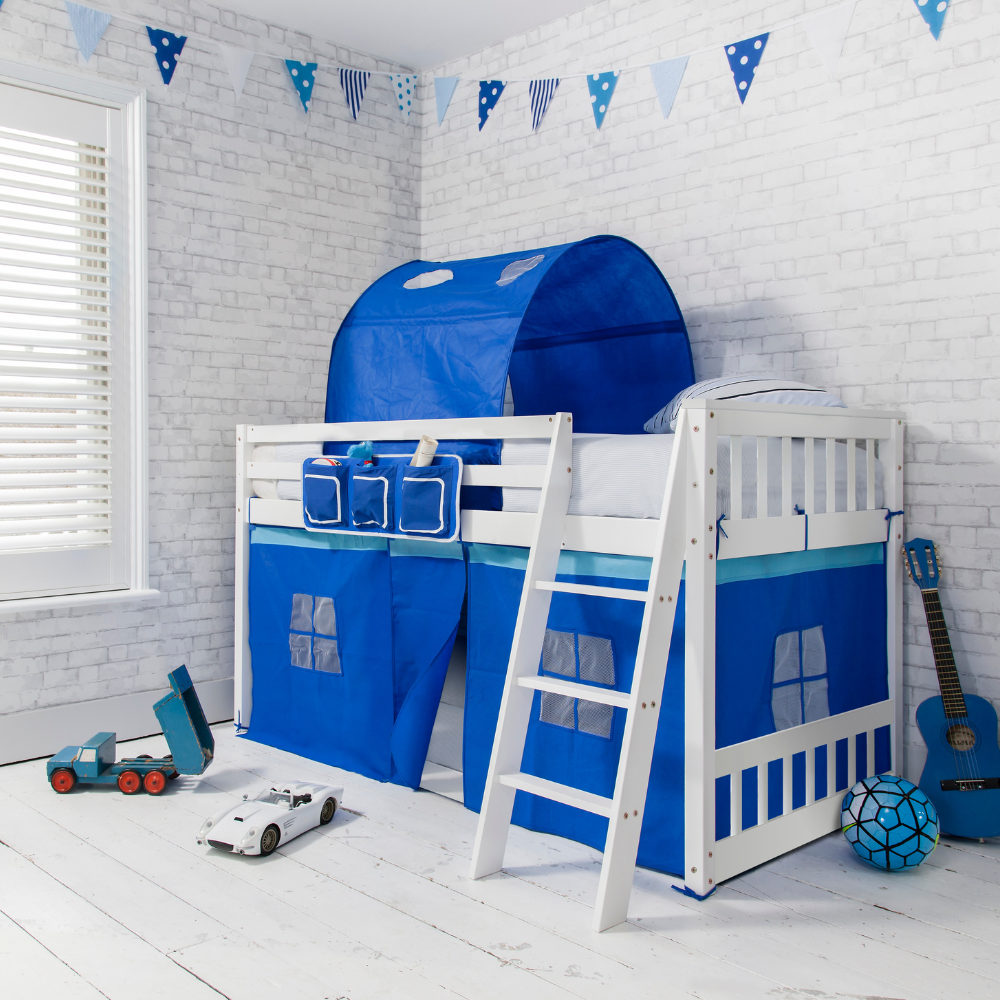 Harri Bunk Bed Low Blue Package Classic