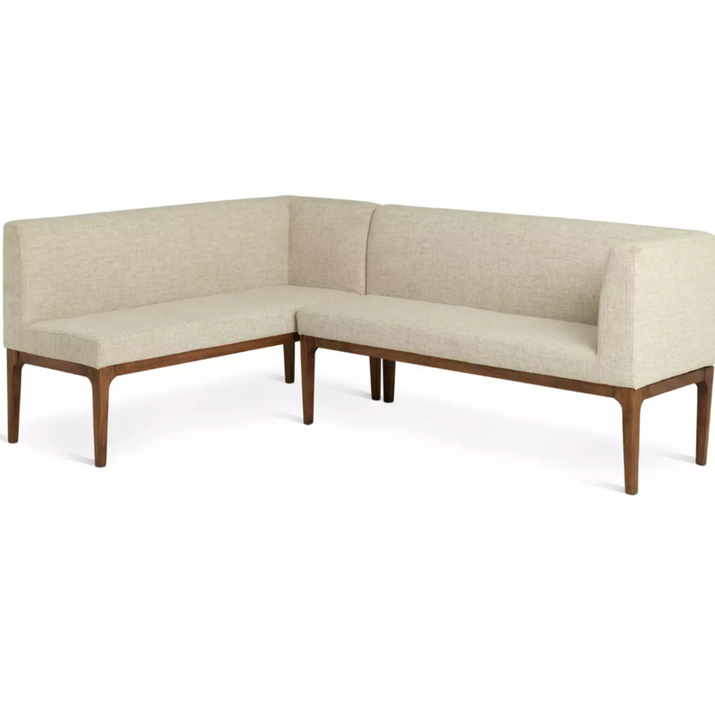 Habitat Loxley Natural Corner Dining Bench 17467196 (Open Box- See T's & C's for details)