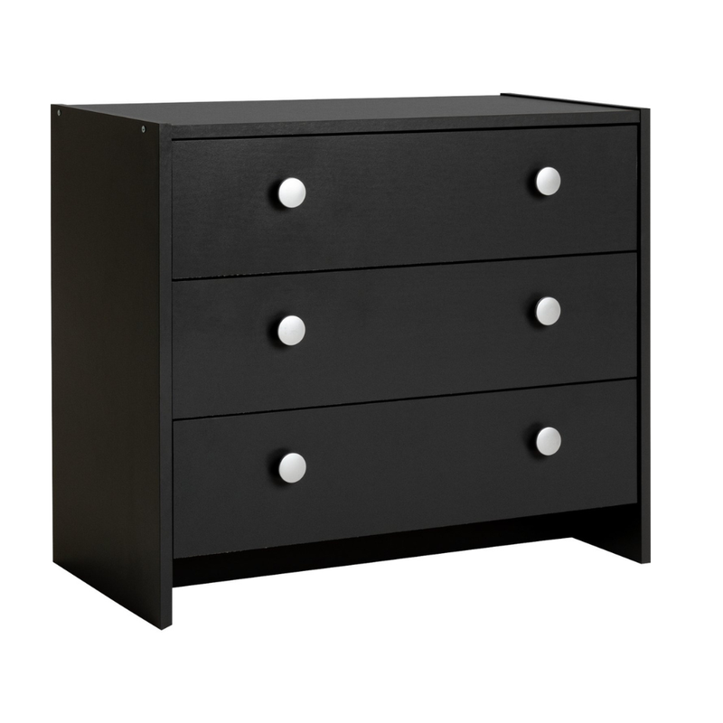 Seville 3 Drawer Chest - Anthracite 14568500 (Open Box- See T's & C's for details)