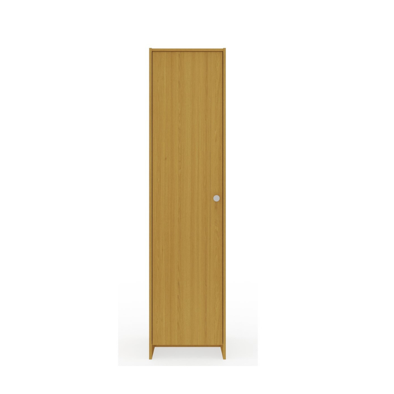 Seville 1 Door Wardrobe - Oak 14546931 (Open Box- See T's & C's for details)