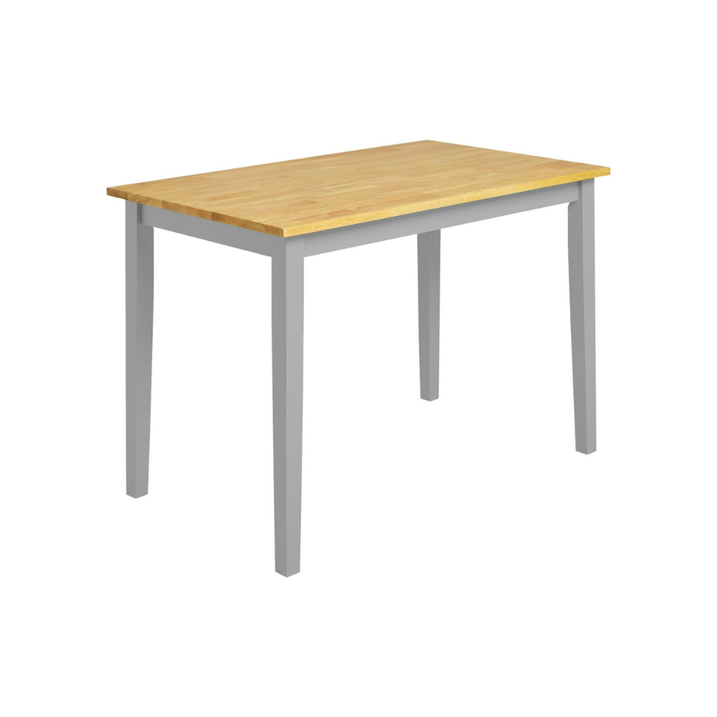 Chicago Wooden 4 Seater Dining Table - Grey 17696345 (Open Box- See T's & C's for details)