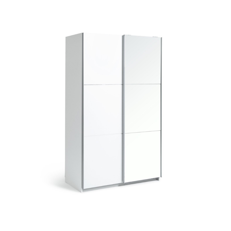 Nova 2 Door Sliding Wardrobe - Walnut 17636886 (Open Box- See T's & C's for details)