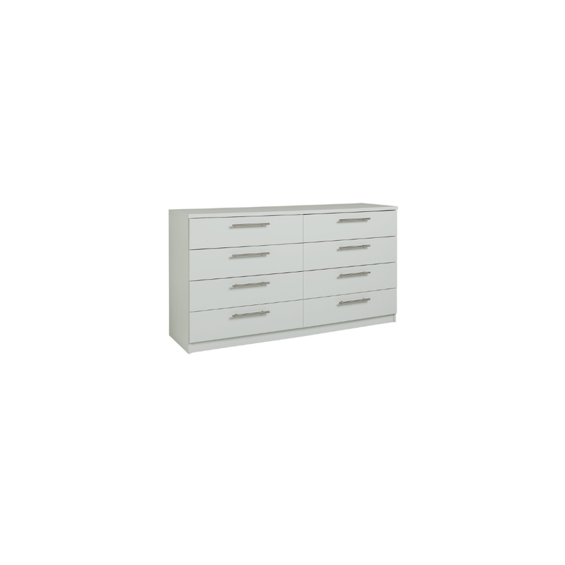 Brisbane 8 Drawer Chest - Grey 15822276 (Open Box- See T's & C's for details)