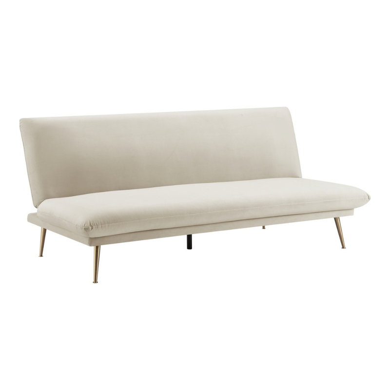 Patsy Fabric 2 Seater Clic Clac Sofa Bed - Rust 17292512 (Open Box- See T's & C's for details)