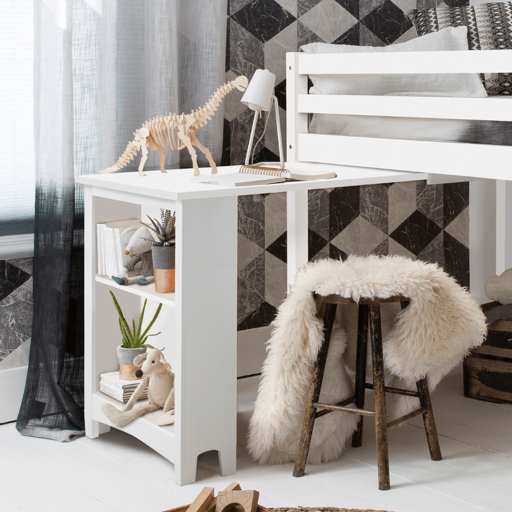 Pull out Desk Cabin Bed