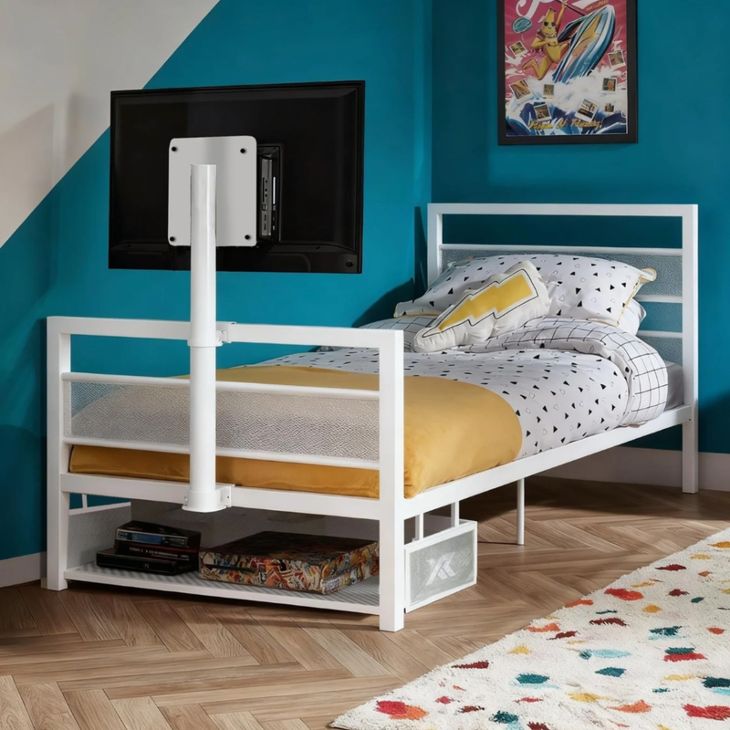 Xrocker single bed white 19523117 (Open Box- See T's & C's for details)