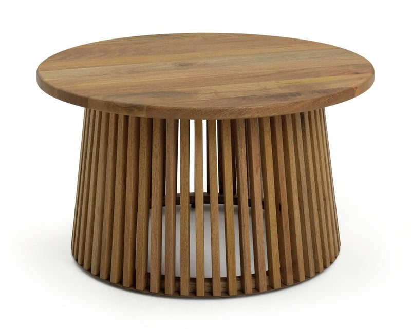 Habitat Jericho Round Coffee Table - Natural 11993109 (Open Box- See T's & C's for details)