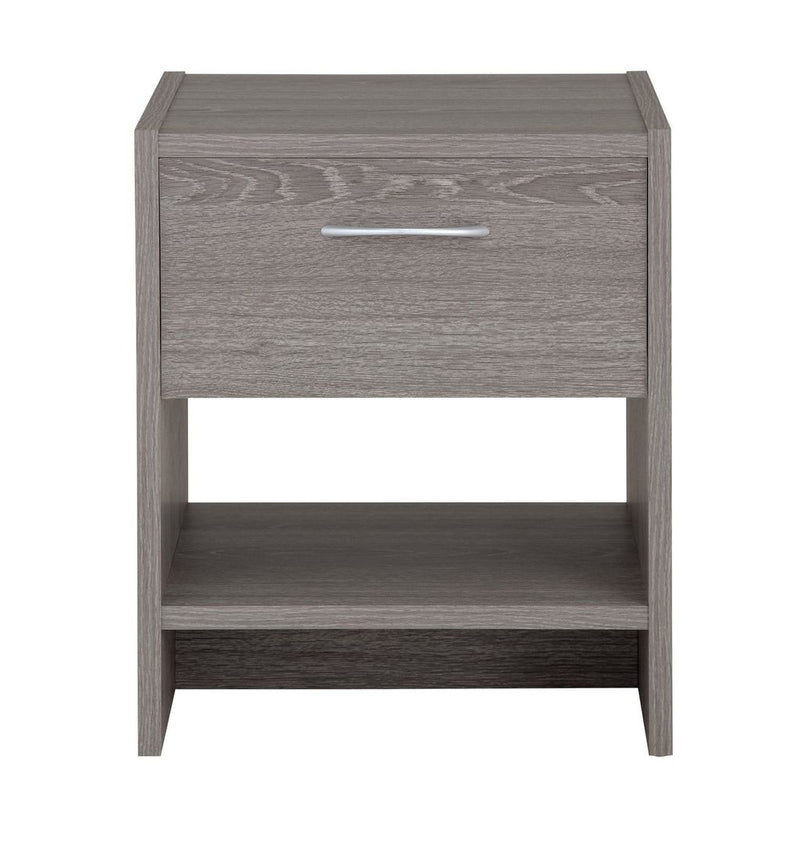 Malibu 3 Drawer Bedside Table - Oak Effect 15410688 (Open Box- See T's & C's for details)