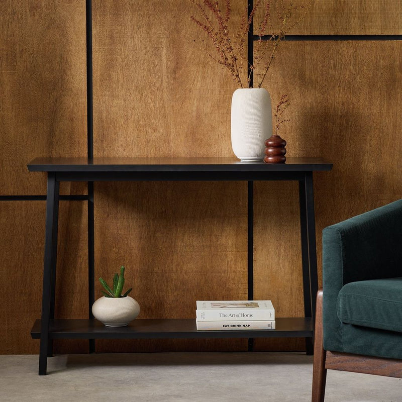 Habitat Kyoto Console Table - Black 14356949 (Open Box- See T's & C's for details)